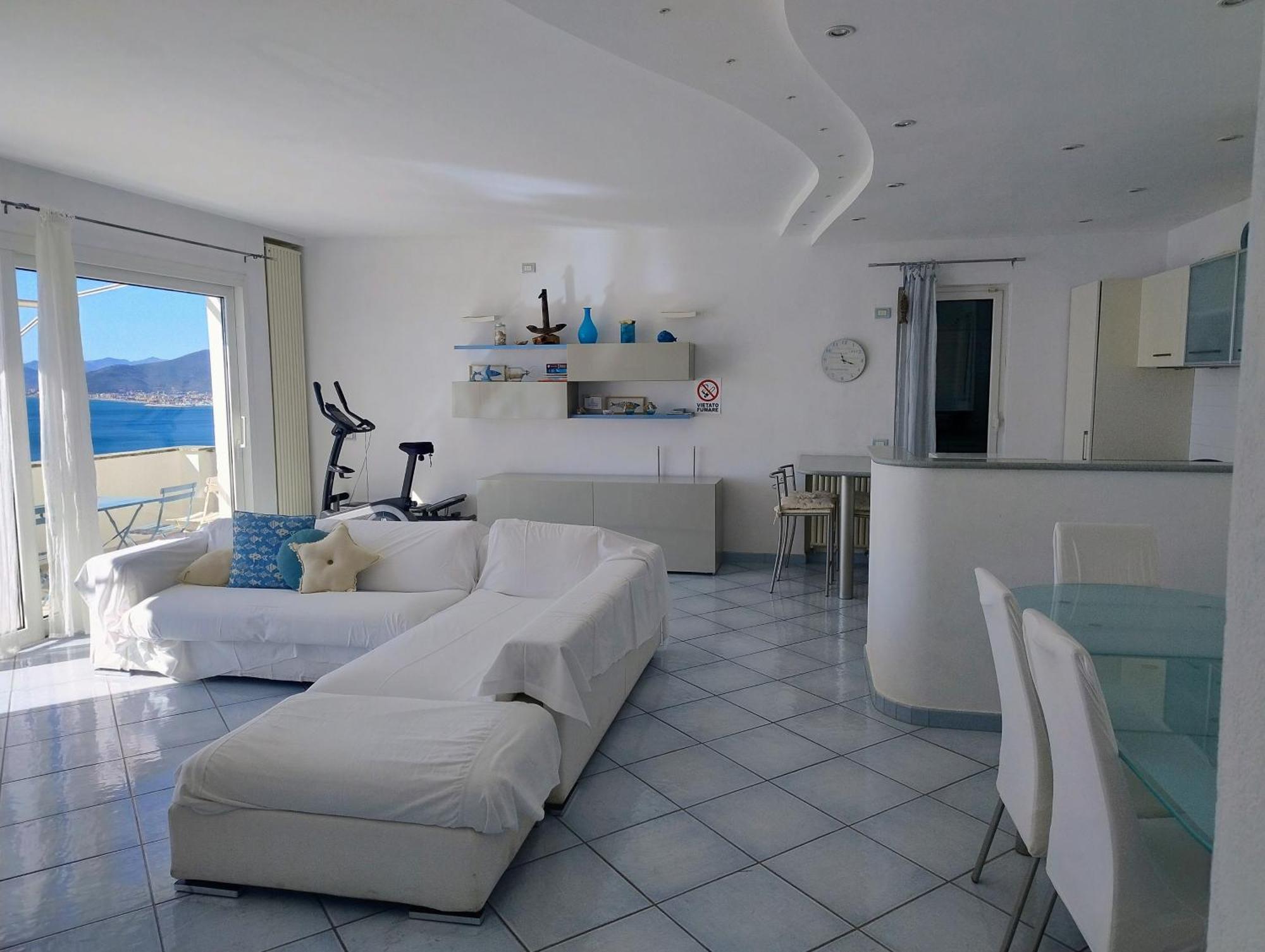 Villa Ischia Attico Sul Mare A Verezzi Borgio Verezzi Kültér fotó